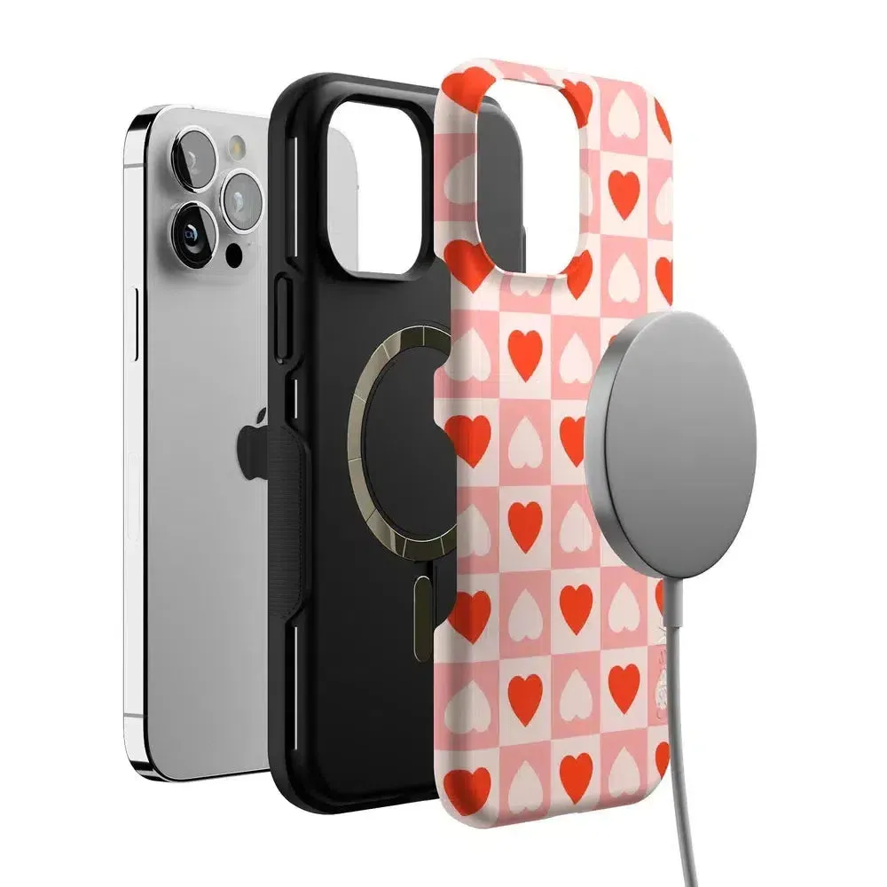 Editors Choice King of My Heart | Checkered Hearts Case  Going Fast!