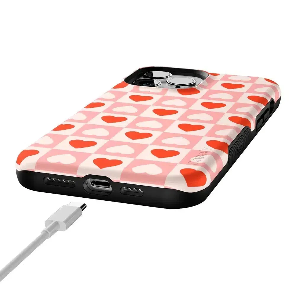 Editors Choice King of My Heart | Checkered Hearts Case  Going Fast!