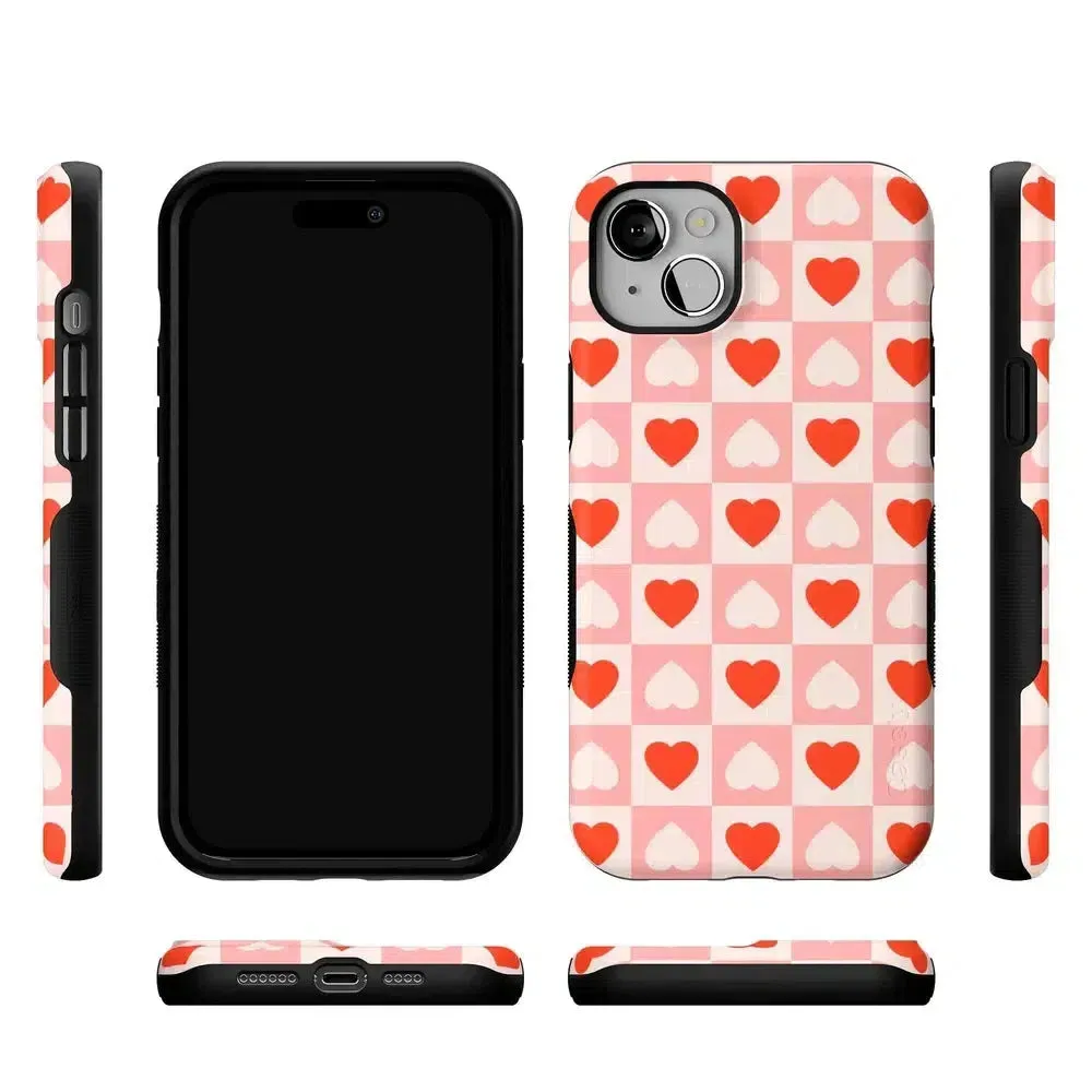 Editors Choice King of My Heart | Checkered Hearts Case  Going Fast!