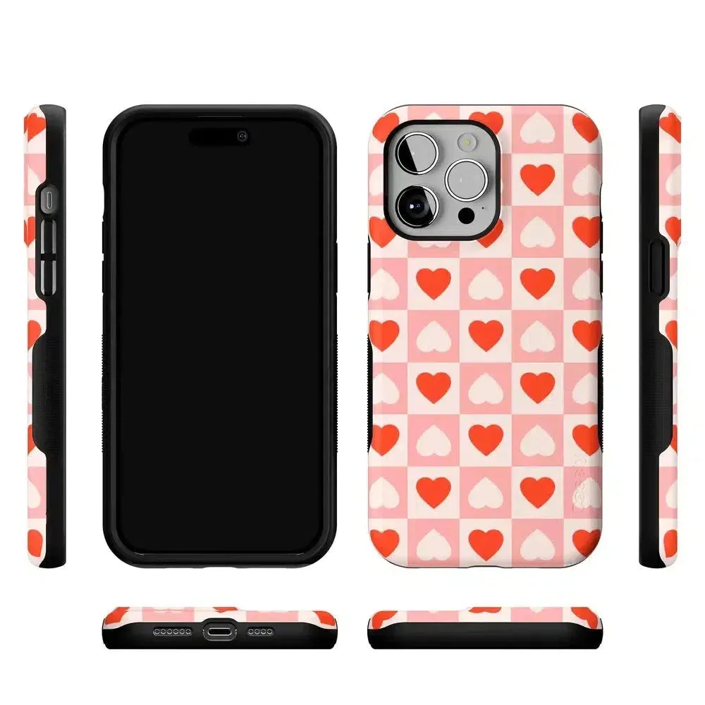 Editors Choice King of My Heart | Checkered Hearts Case  Going Fast!