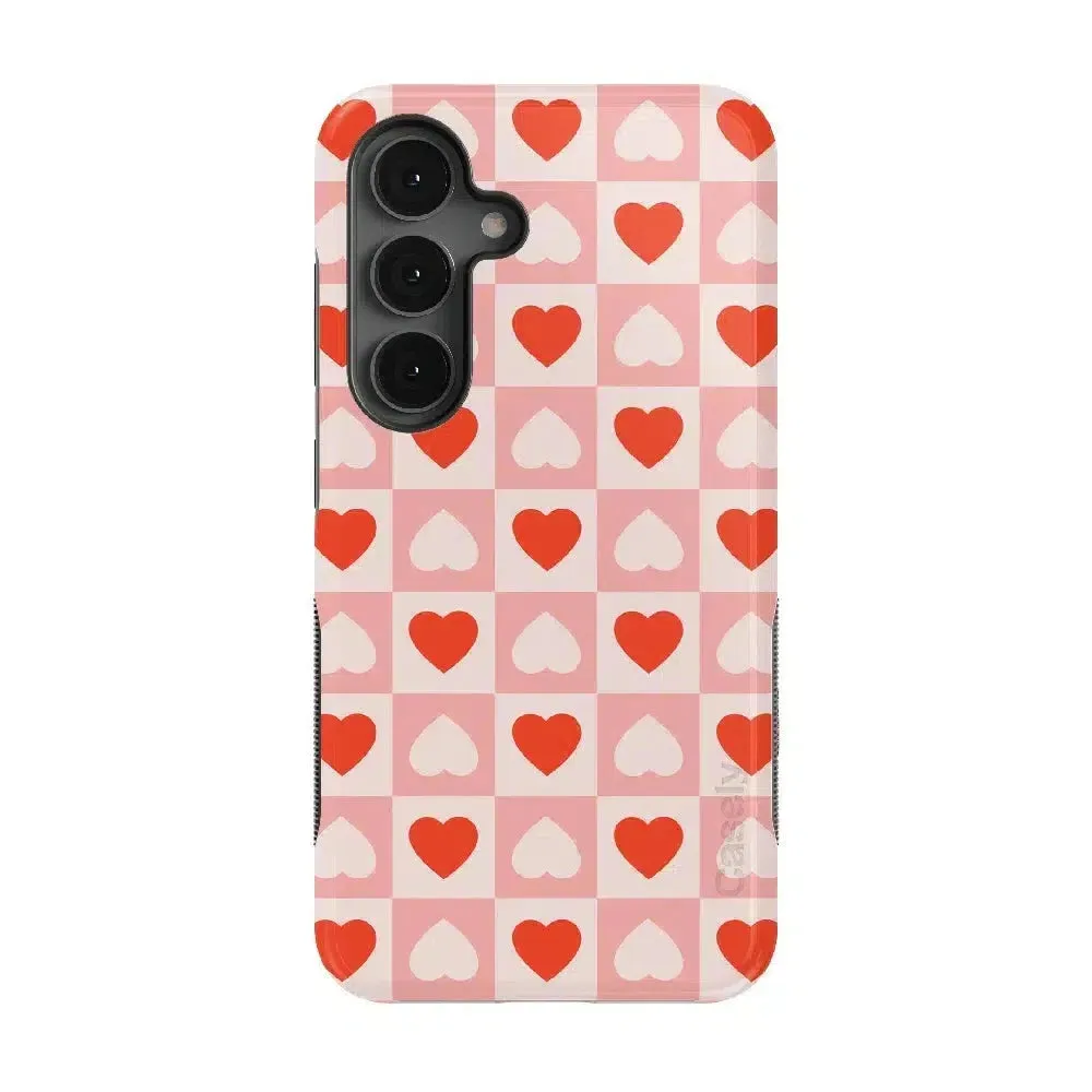 Editors Choice King of My Heart | Checkered Hearts Case  Going Fast!