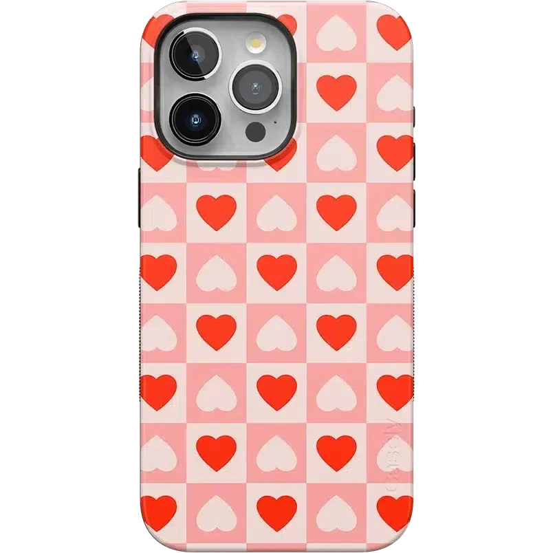 Editors Choice King of My Heart | Checkered Hearts Case  Going Fast!