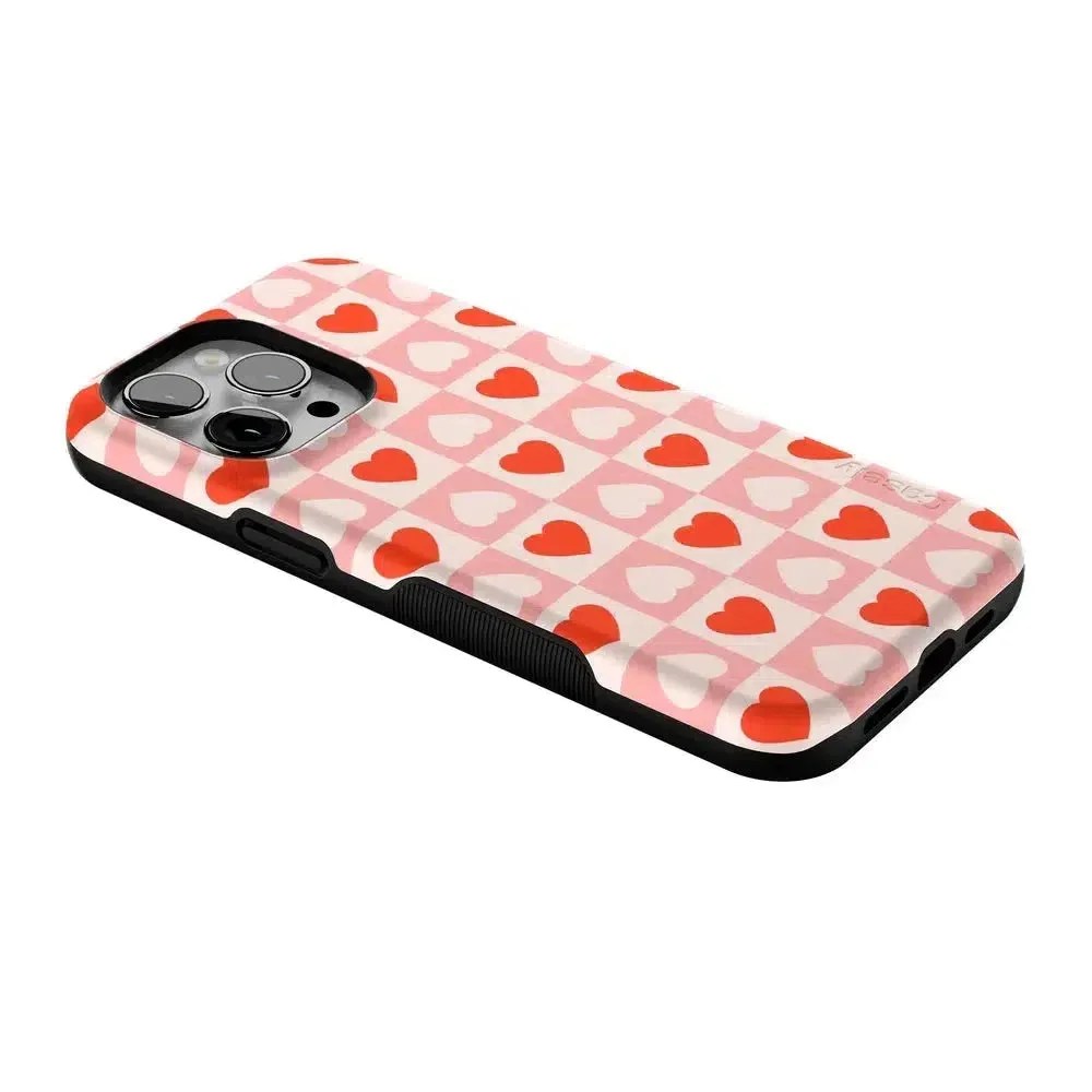 Editors Choice King of My Heart | Checkered Hearts Case  Going Fast!