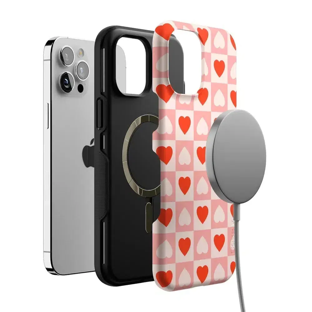 Editors Choice King of My Heart | Checkered Hearts Case  Going Fast!