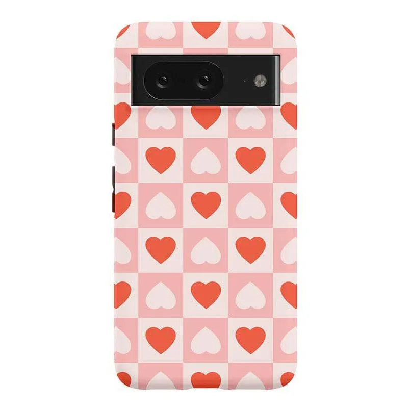 Editors Choice King of My Heart | Checkered Hearts Case  Last Chance!