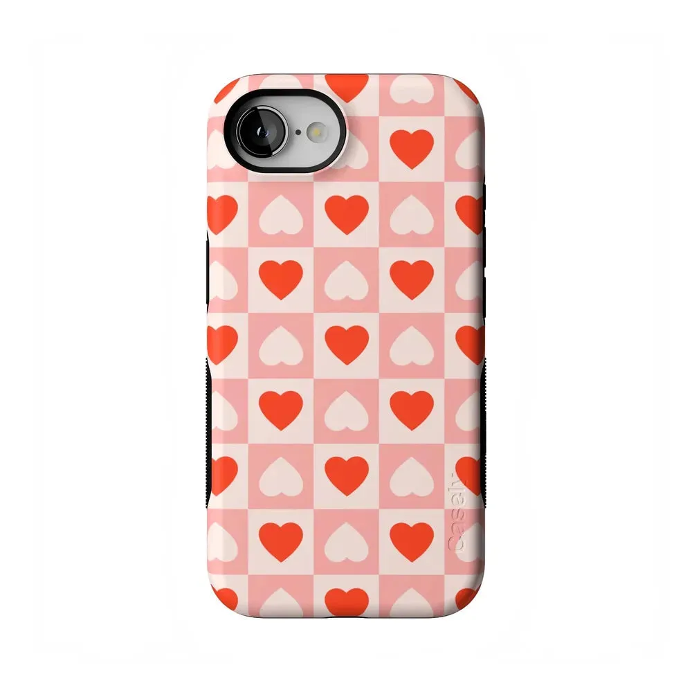 Editors Choice King of My Heart | Checkered Hearts Case  Last Chance!
