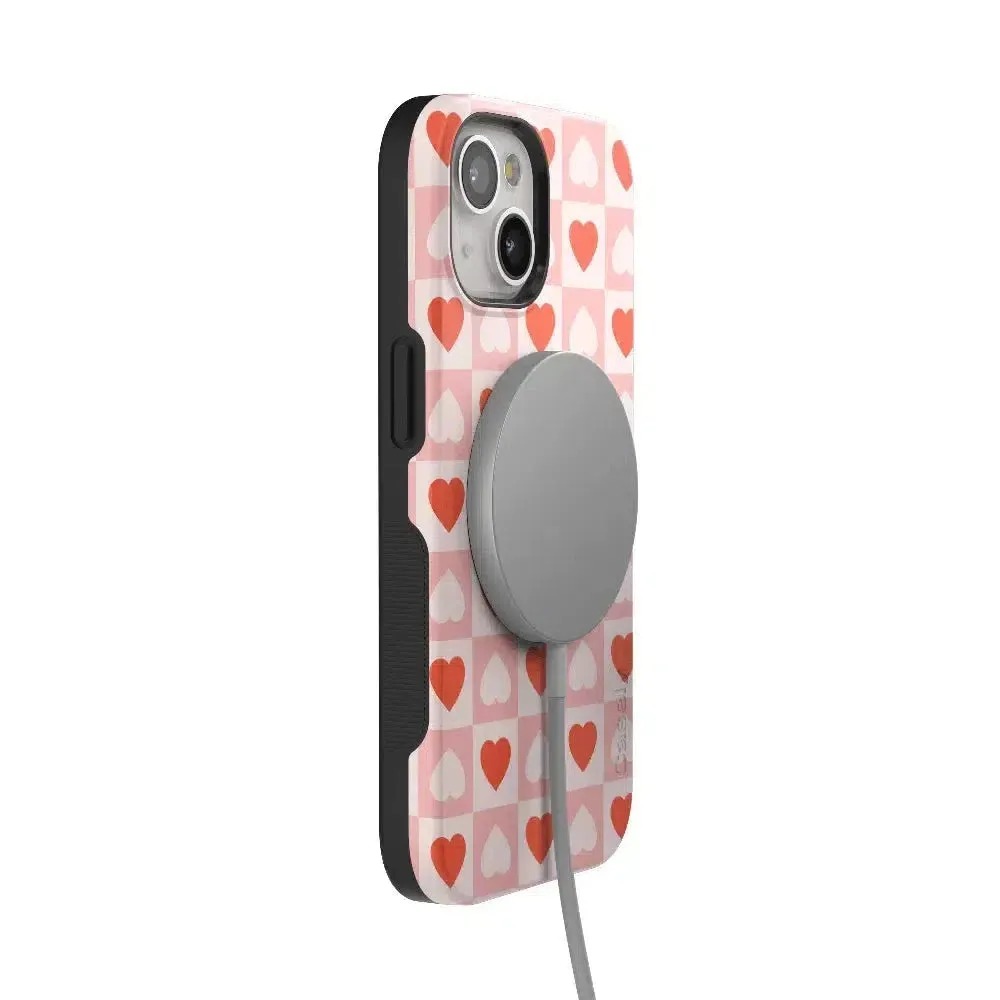 Editors Choice King of My Heart | Checkered Hearts Case  Last Chance!