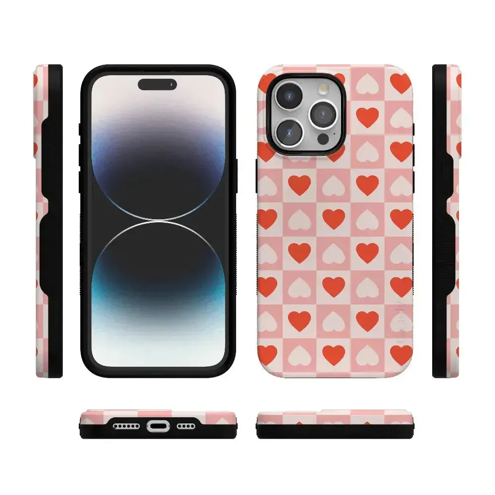 Editors Choice King of My Heart | Checkered Hearts Case  Last Chance!