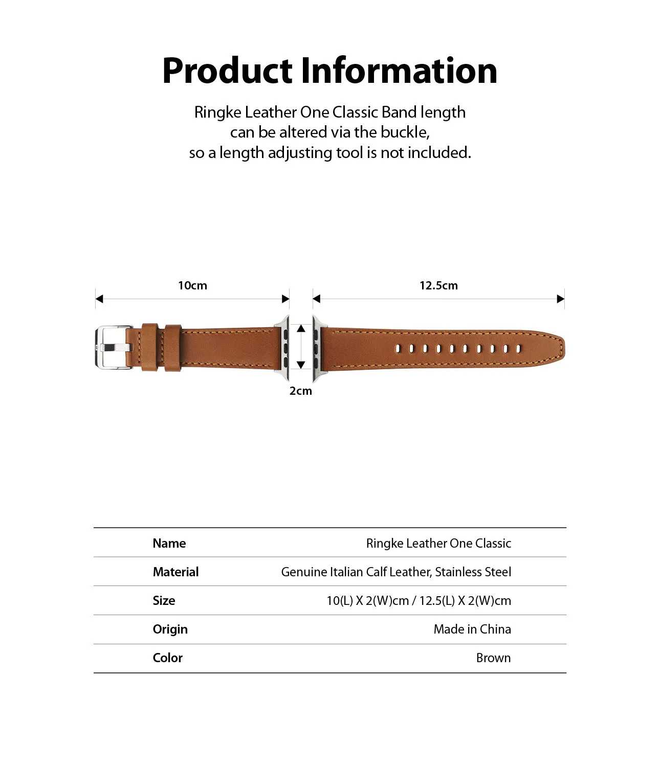 Editors Choice Leather One Classic Band  Stylish & Comfortable