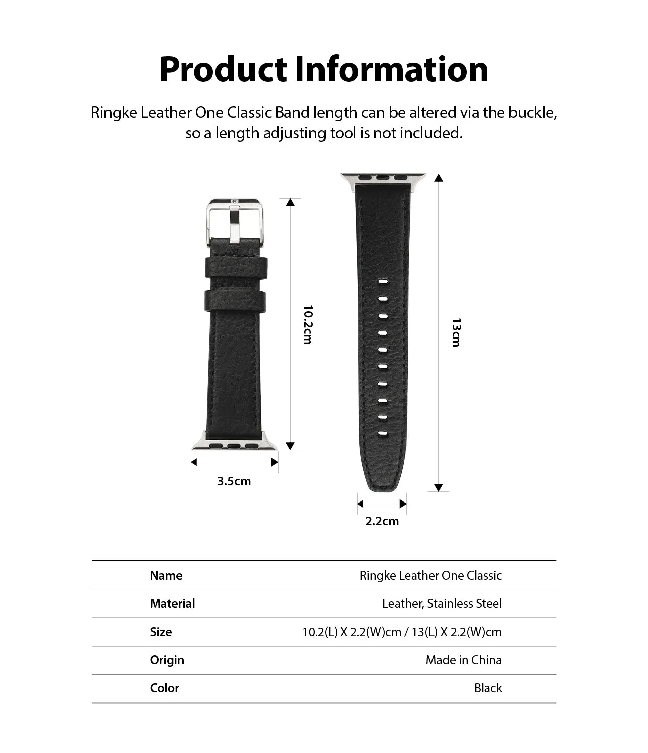 Editors Choice Leather One Classic Band  Stylish & Comfortable