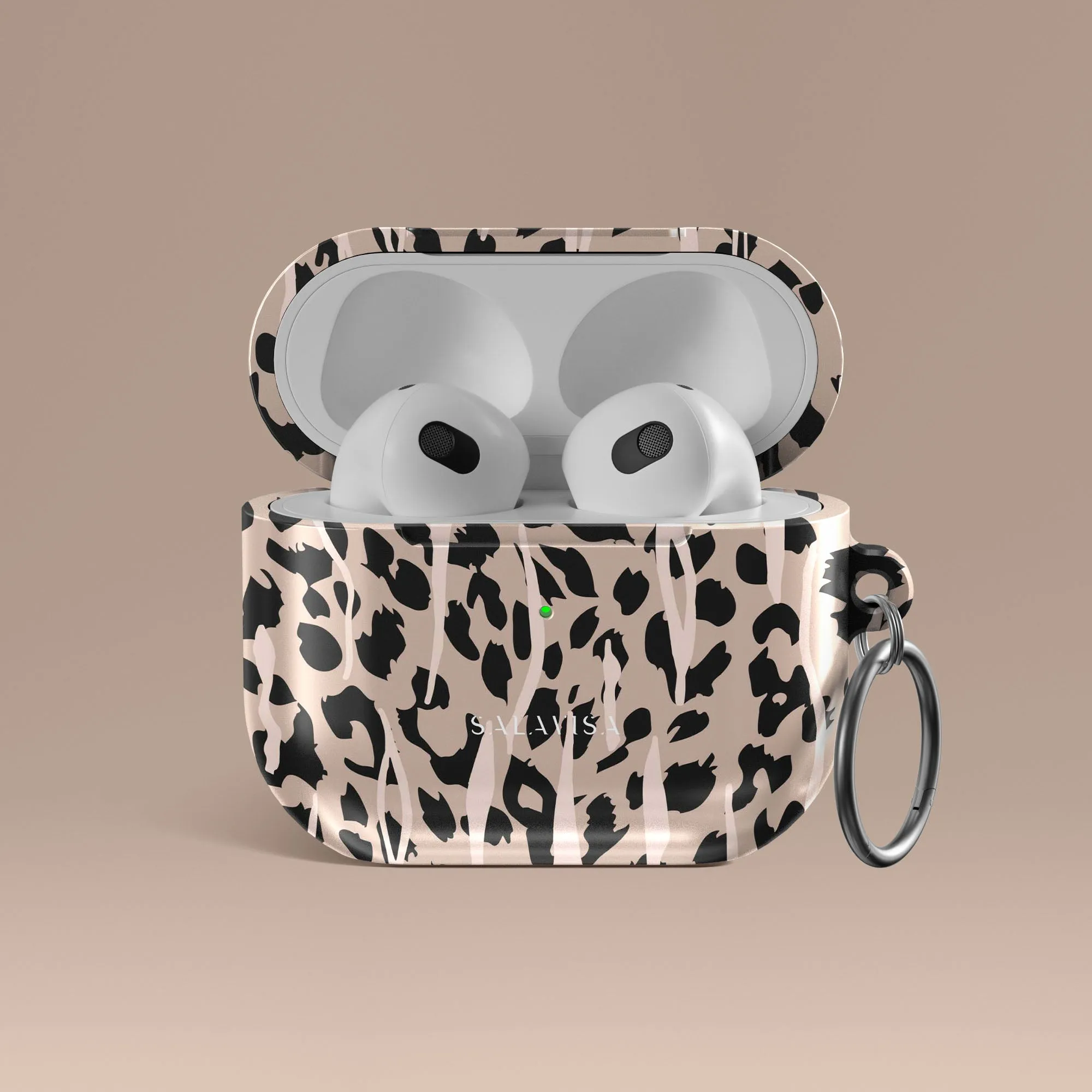 Editors Choice Leopard Skin AirPods Case  Stylish & Comfortable