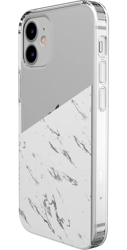 Editors Choice Let's Split | Half White Clear Marble Case  Limited Stock!