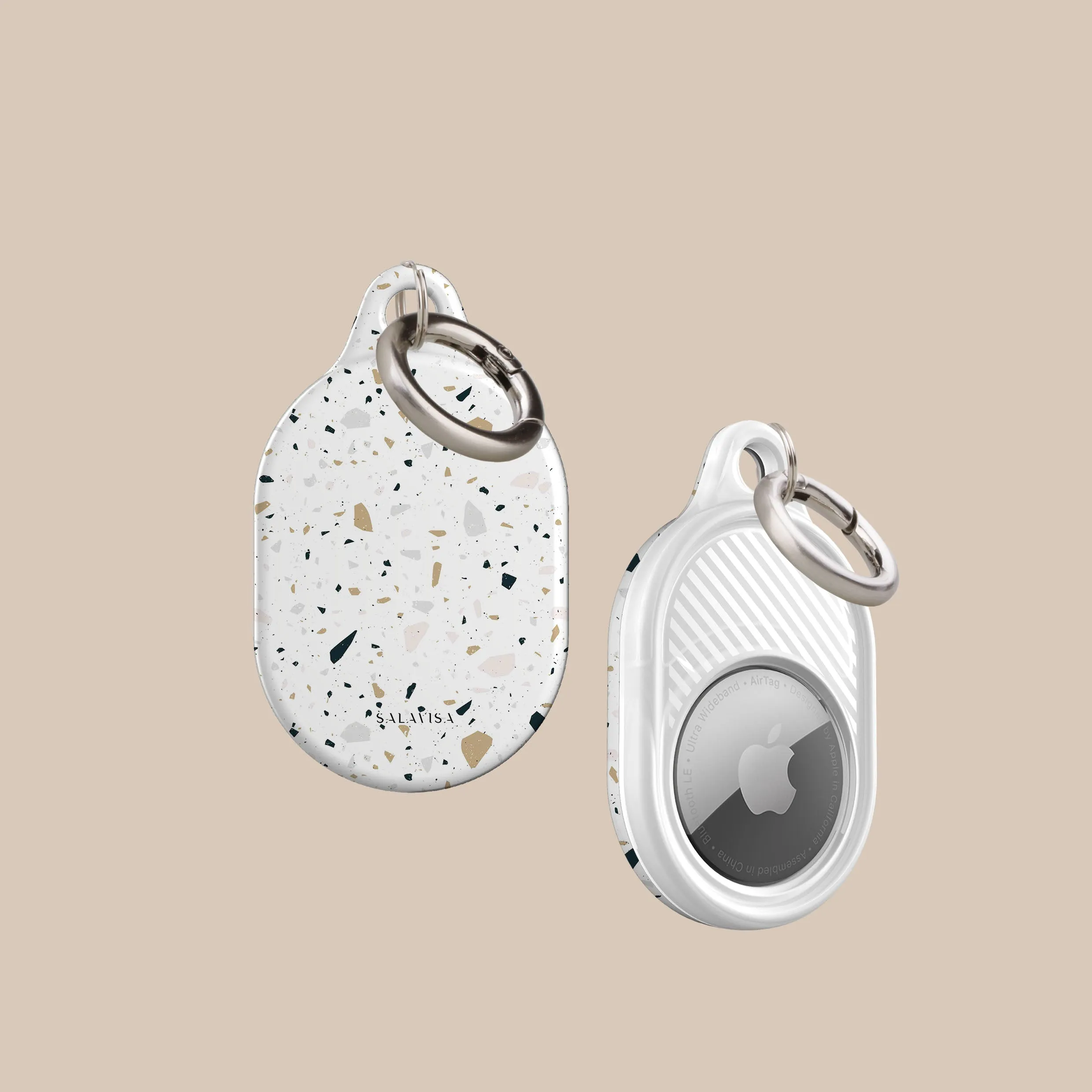 Editors Choice Light Terrazzo AirTag Holder  Limited Stock!