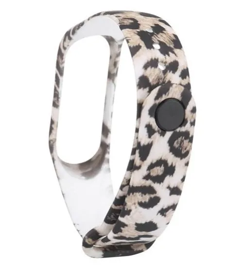 Editors Choice Lucky Leopard Xiaomi Mi Band 5/6 Strap  Last Few Pieces!