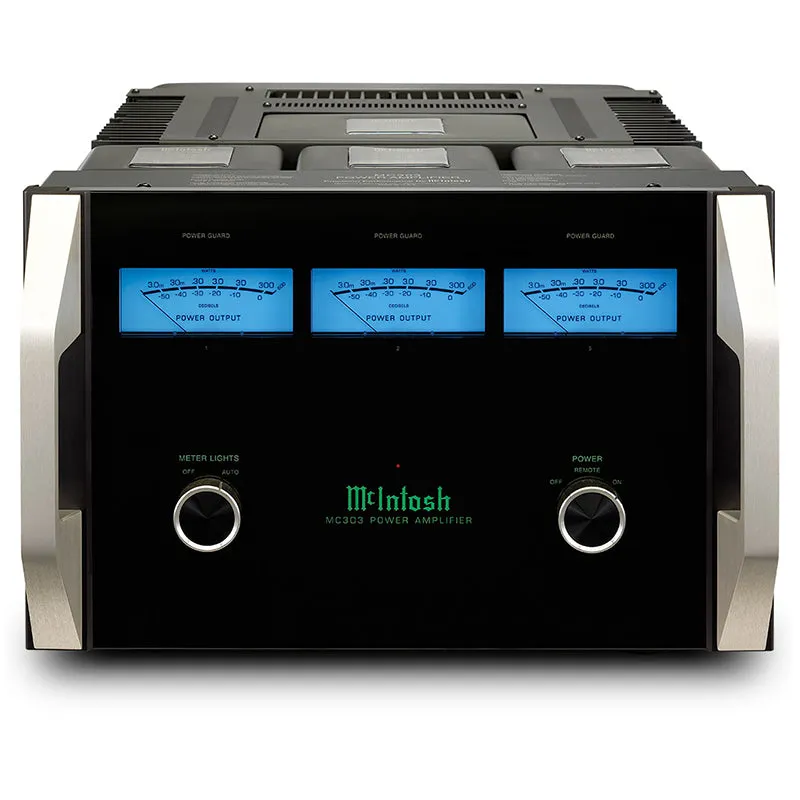 Editors Choice McIntosh MC303 - 3-Channel Solid State Amplifier 300W/ch  Almost Gone!