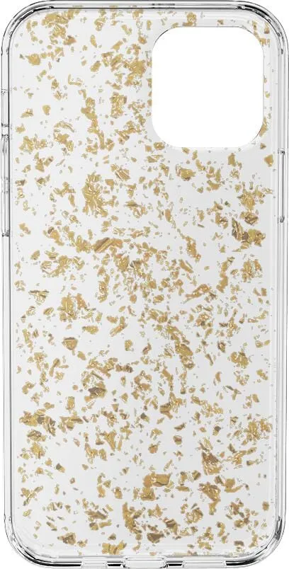 Editors Choice Morning Sparkle | Rose and Gold Flaked Clear Case  Today Only!