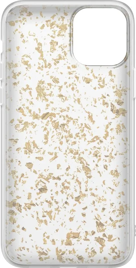 Editors Choice Morning Sparkle | Rose and Gold Flaked Clear Case  Today Only!