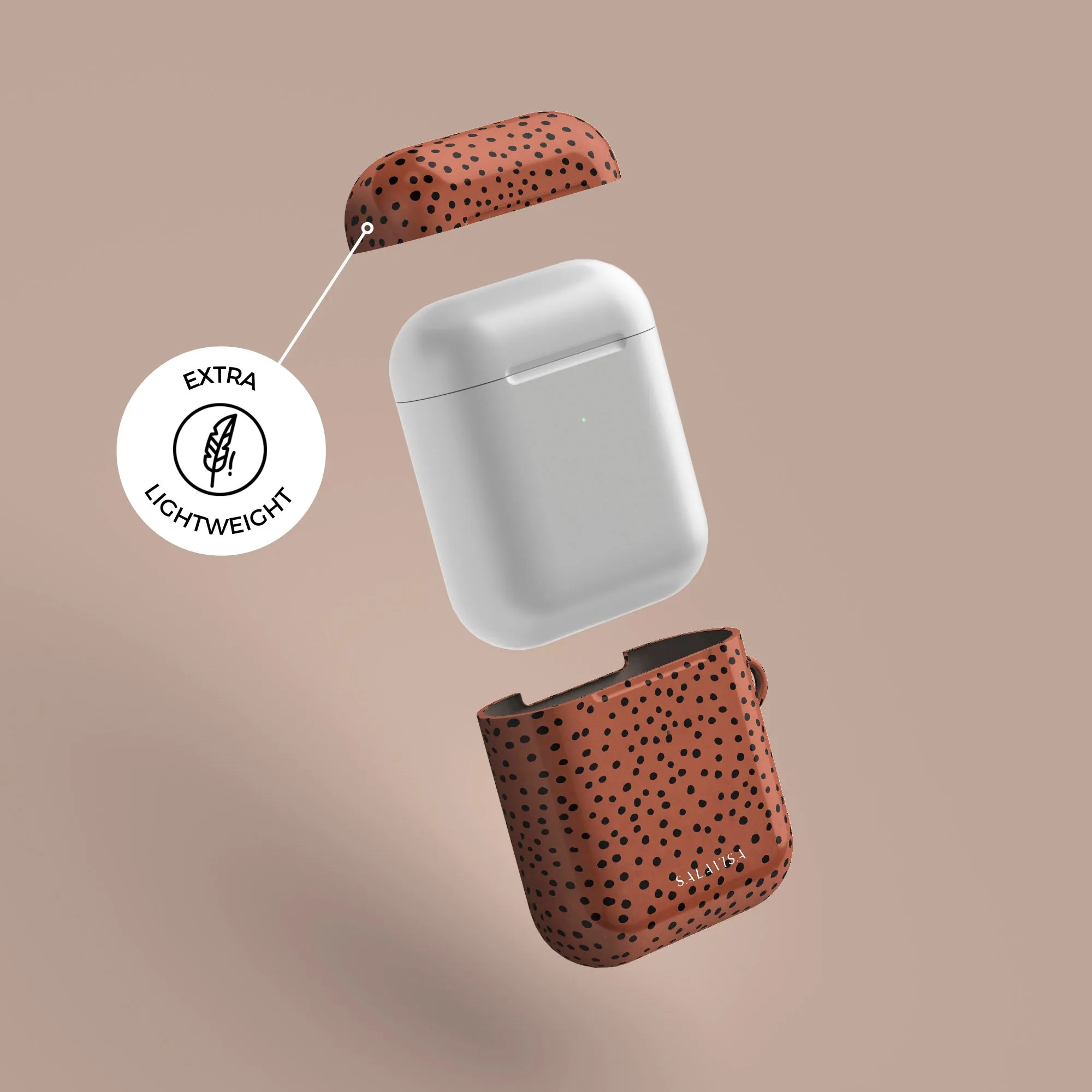 Editors Choice Orange Polka Dots AirPods Case  Limited Stock!
