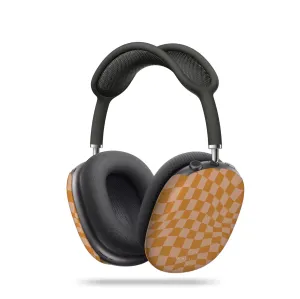 Editors Choice Orange Wave Checkered AirPods Max Case  Limited Stock!