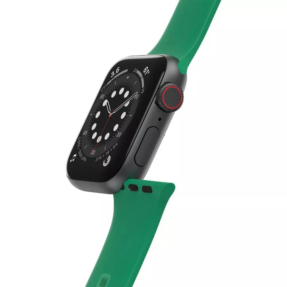 Editors Choice Otterbox Apple Watch Silicone Strap (Dark Green)  Today Only!