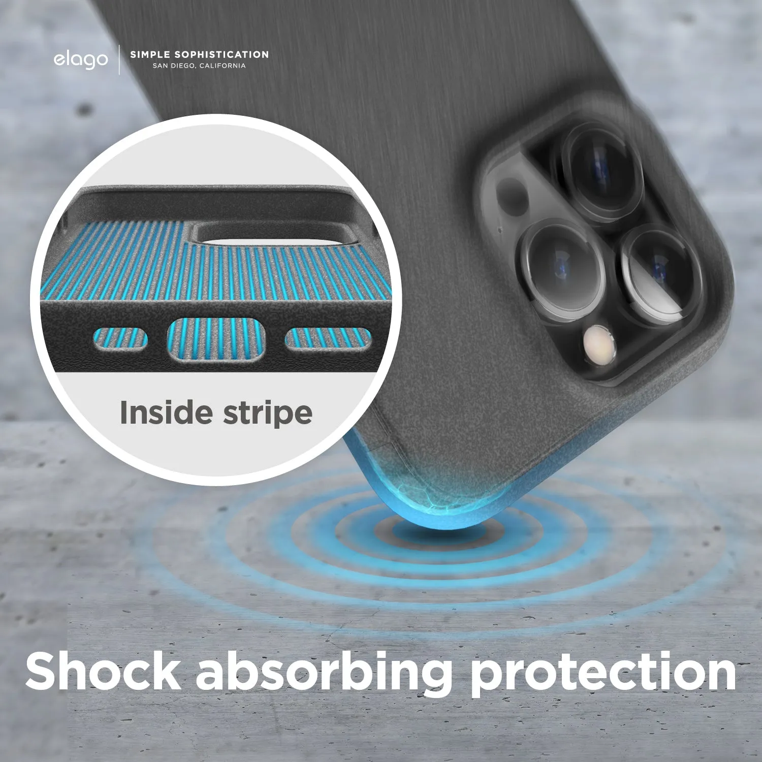 Editors Choice Pebble Case for iPhone 13 Pro  Last Chance!