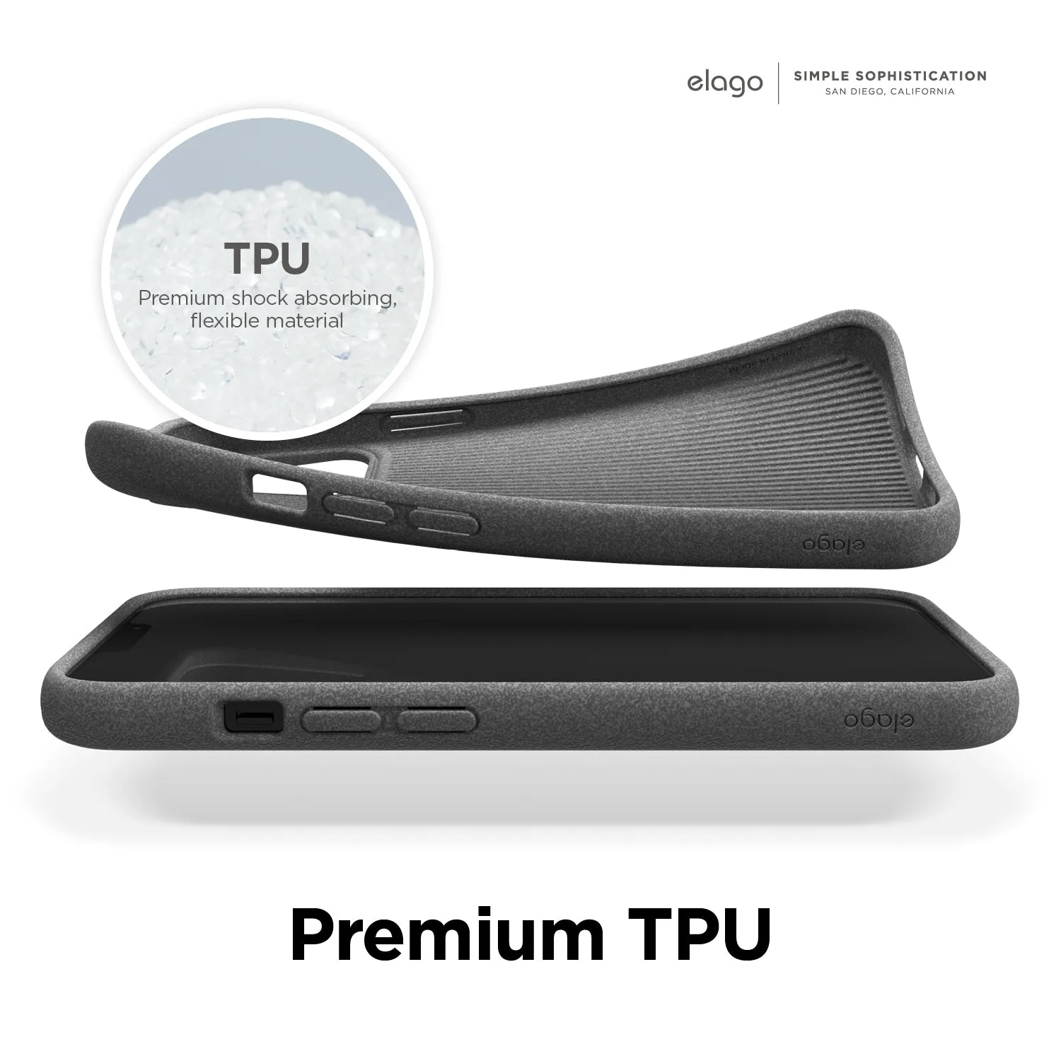 Editors Choice Pebble Case for iPhone 13 Pro  Last Chance!