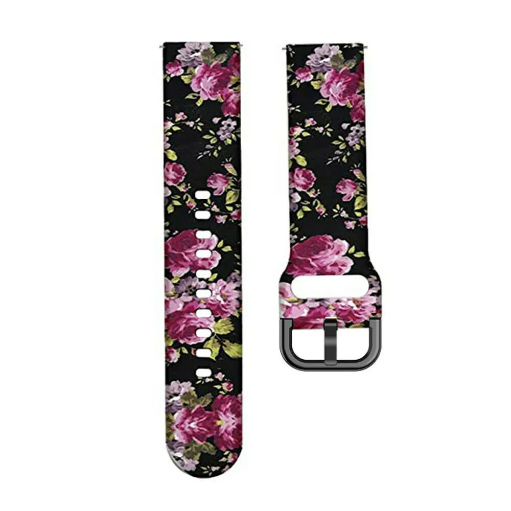 Editors Choice Pink Flower Xiaomi Amazfit GTS Strap  Today Only!