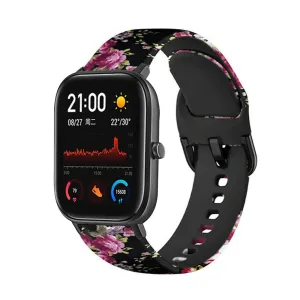 Editors Choice Pink Flower Xiaomi Amazfit GTS Strap  Today Only!