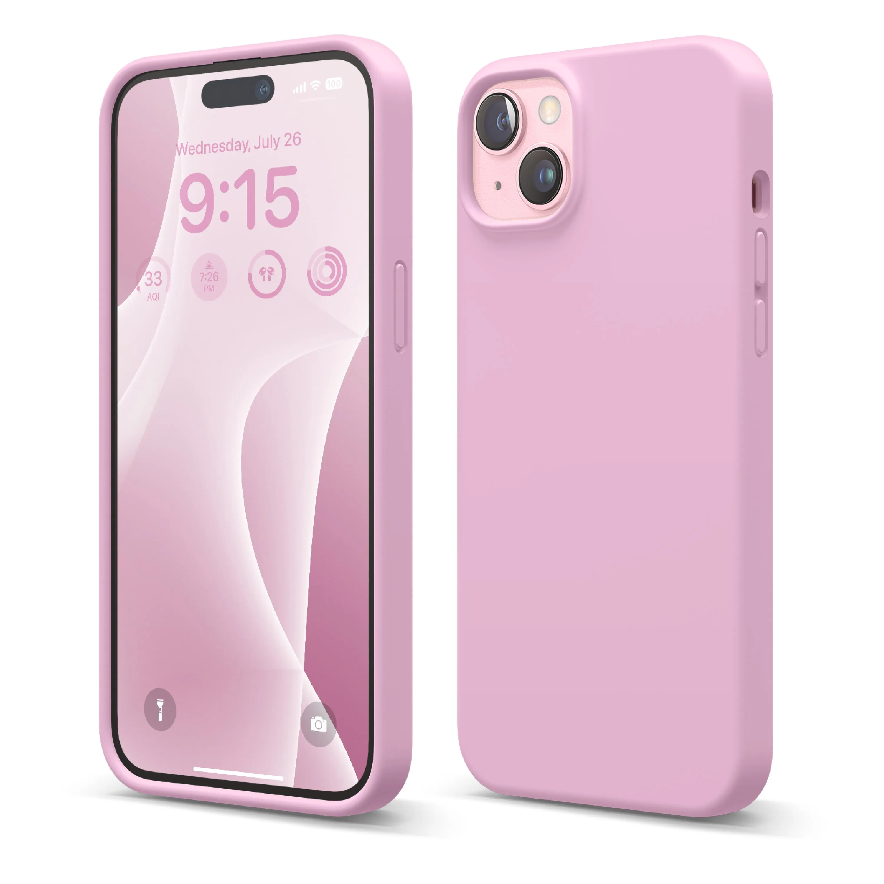 Editors Choice Premium Silicone Case for iPhone 15 Plus  Stylish & Comfortable
