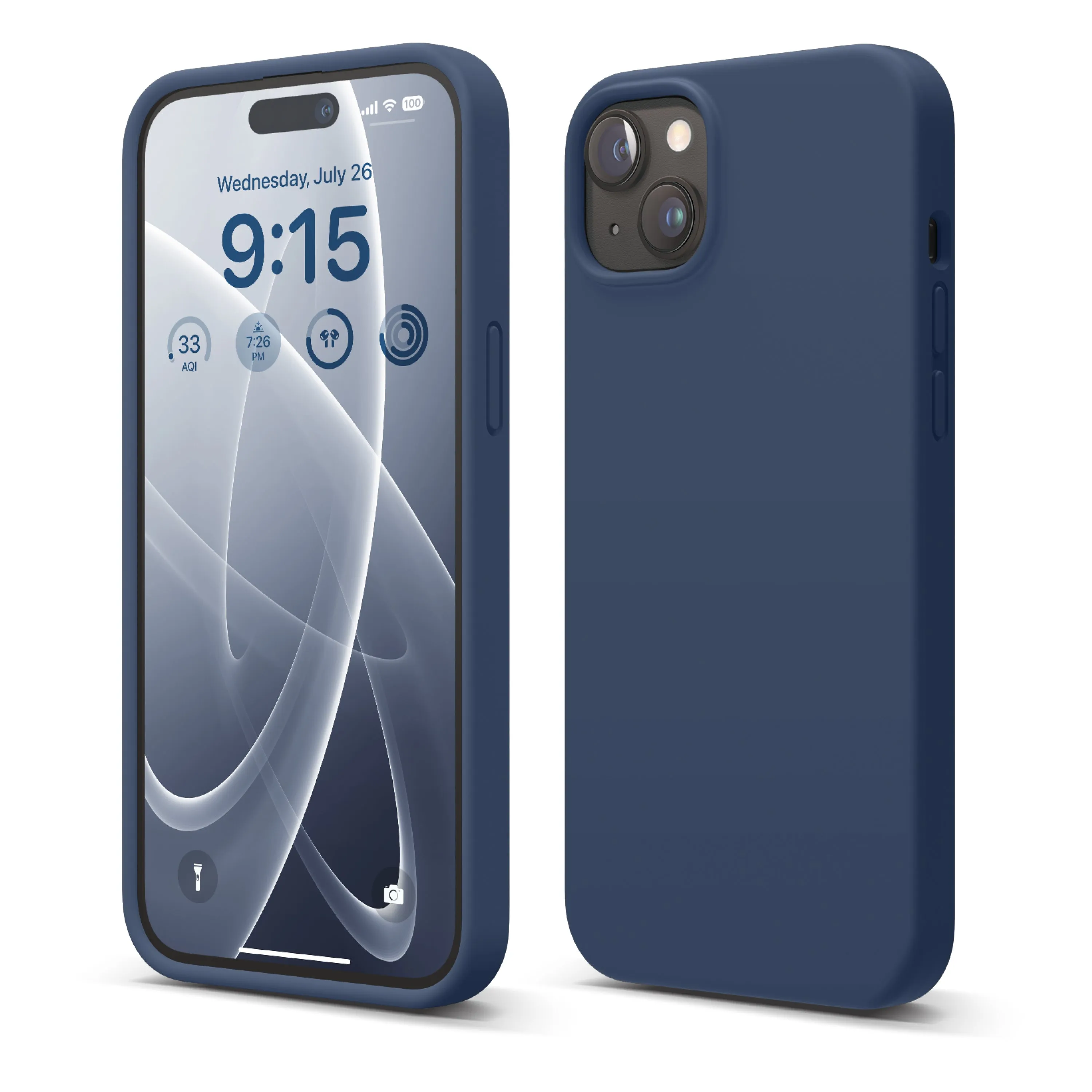 Editors Choice Premium Silicone Case for iPhone 15 Plus  Stylish & Comfortable