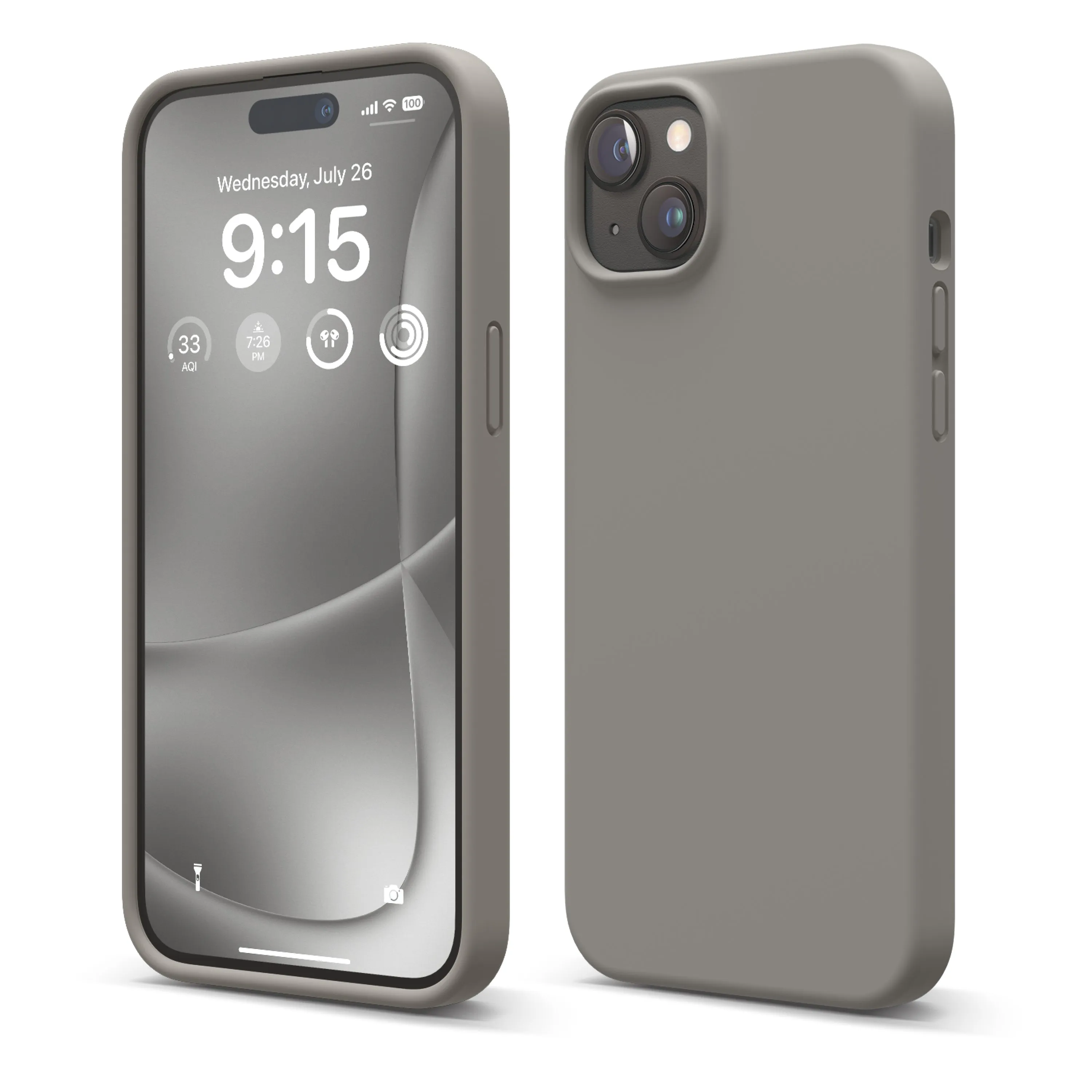 Editors Choice Premium Silicone Case for iPhone 15 Plus  Stylish & Comfortable