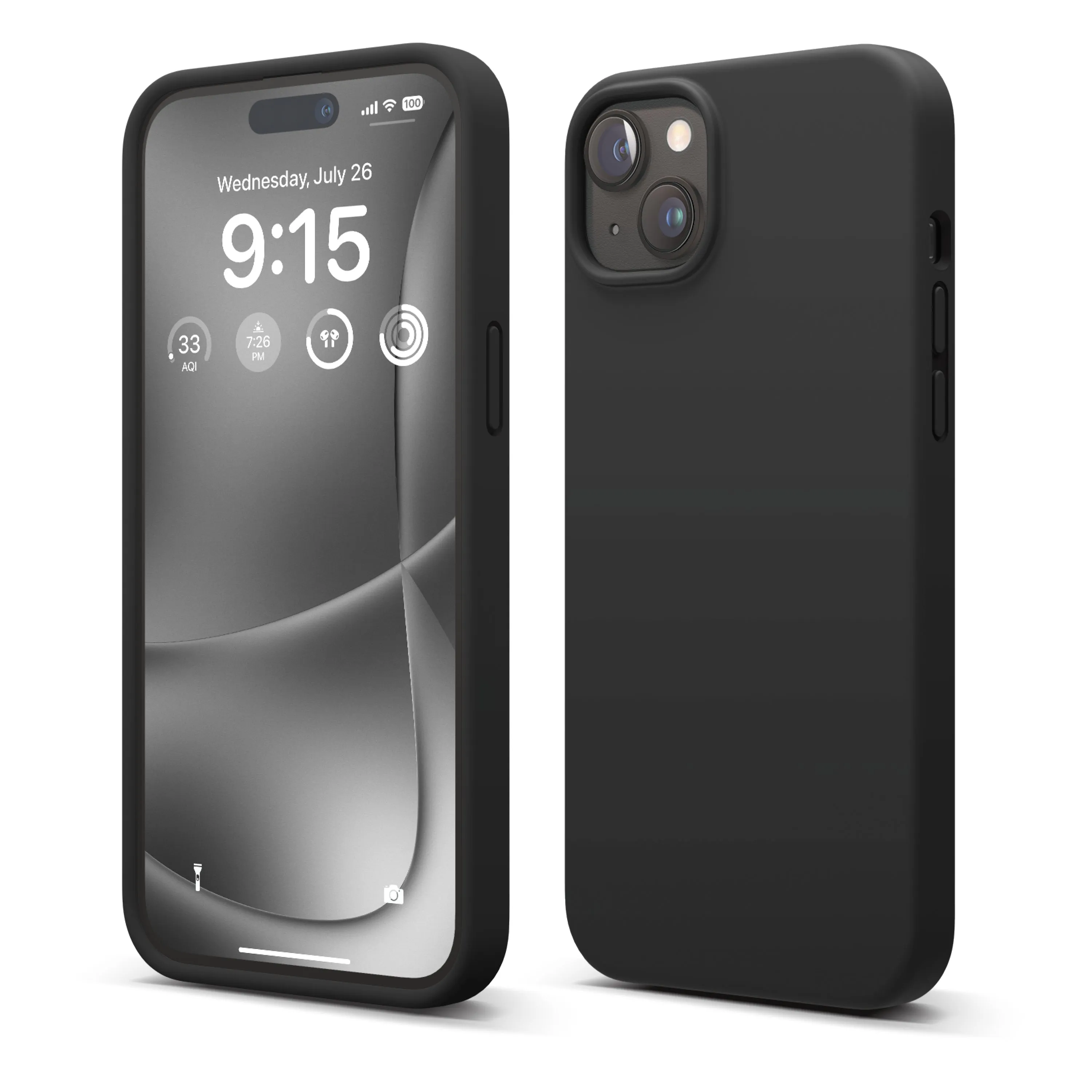 Editors Choice Premium Silicone Case for iPhone 15 Plus  Stylish & Comfortable