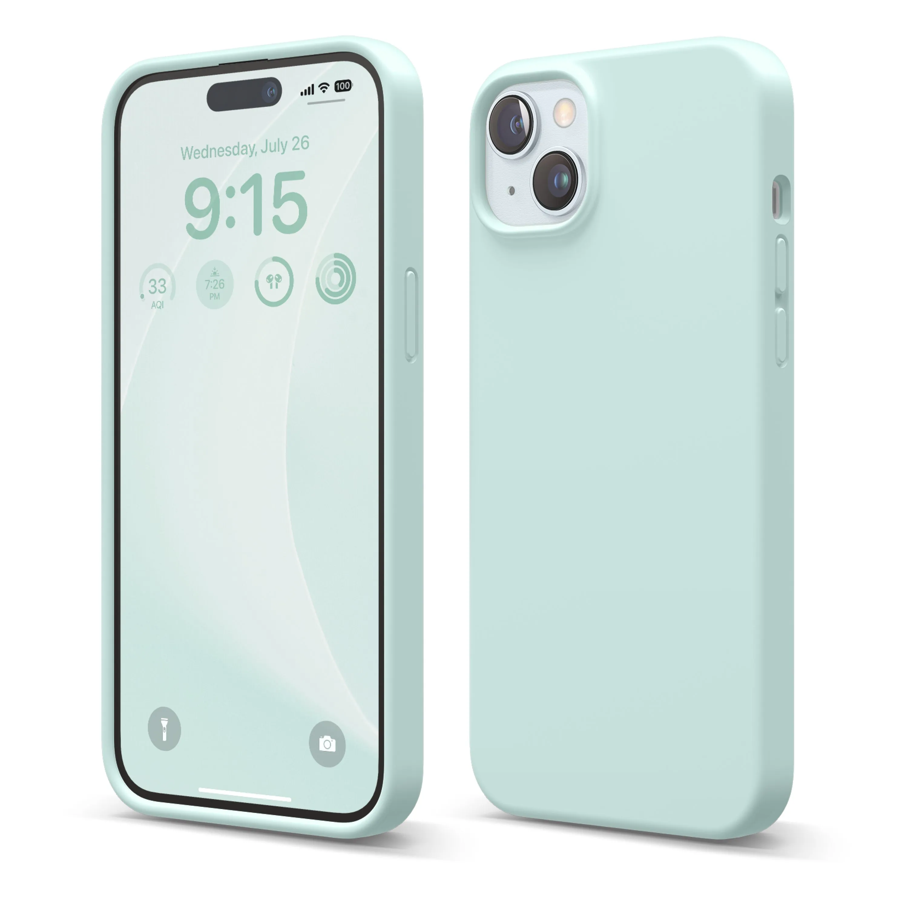 Editors Choice Premium Silicone Case for iPhone 15 Plus  Stylish & Comfortable