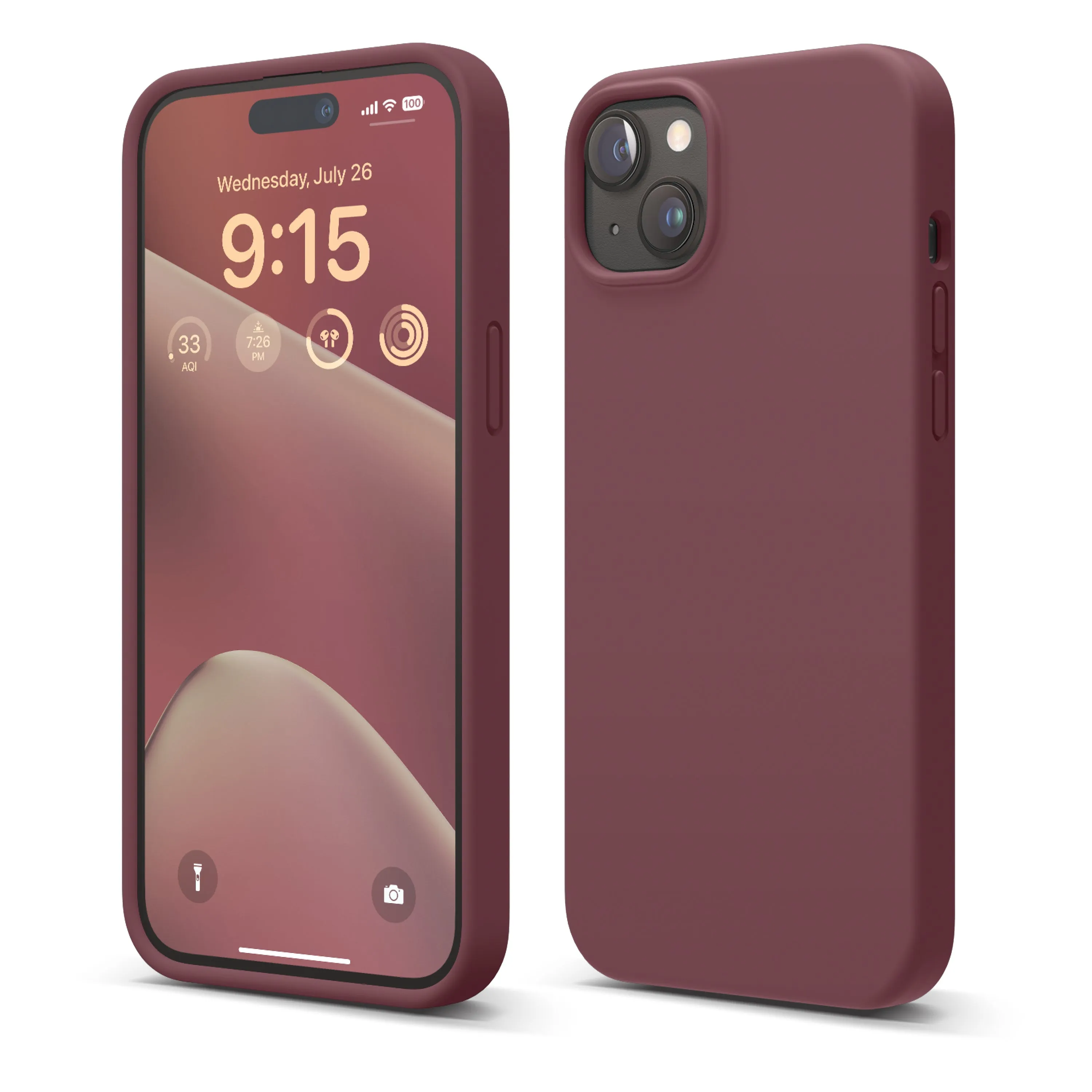 Editors Choice Premium Silicone Case for iPhone 15 Plus  Stylish & Comfortable
