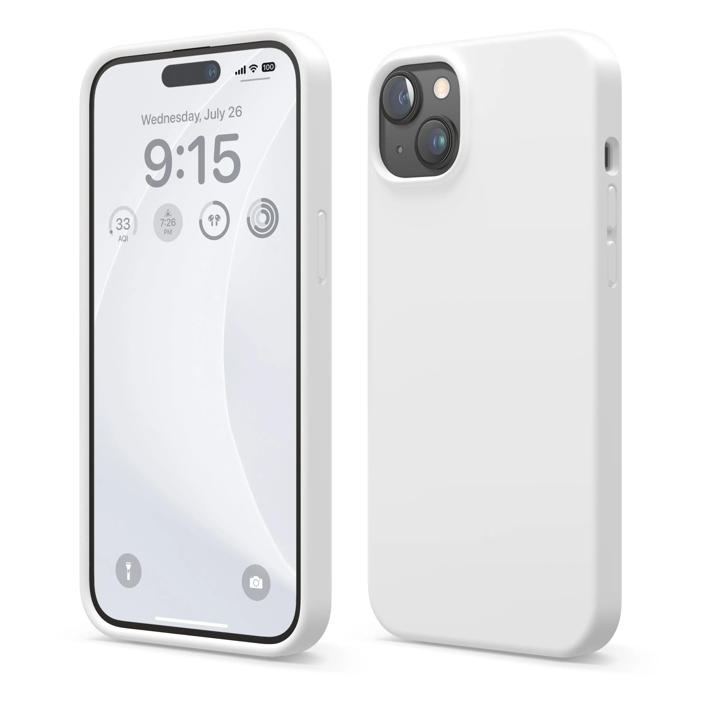 Editors Choice Premium Silicone Case for iPhone 15 Plus  Stylish & Comfortable