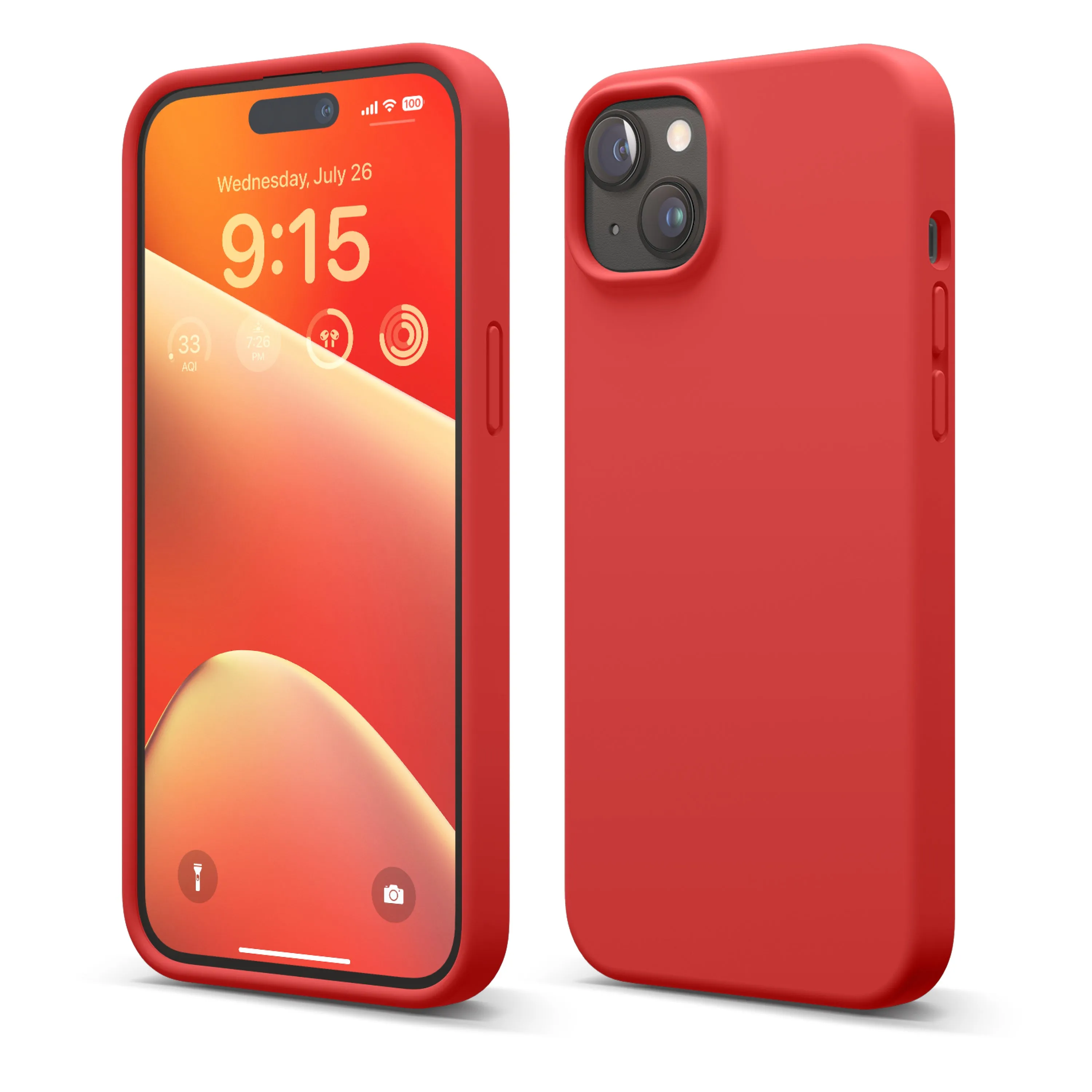 Editors Choice Premium Silicone Case for iPhone 15 Plus  Stylish & Comfortable