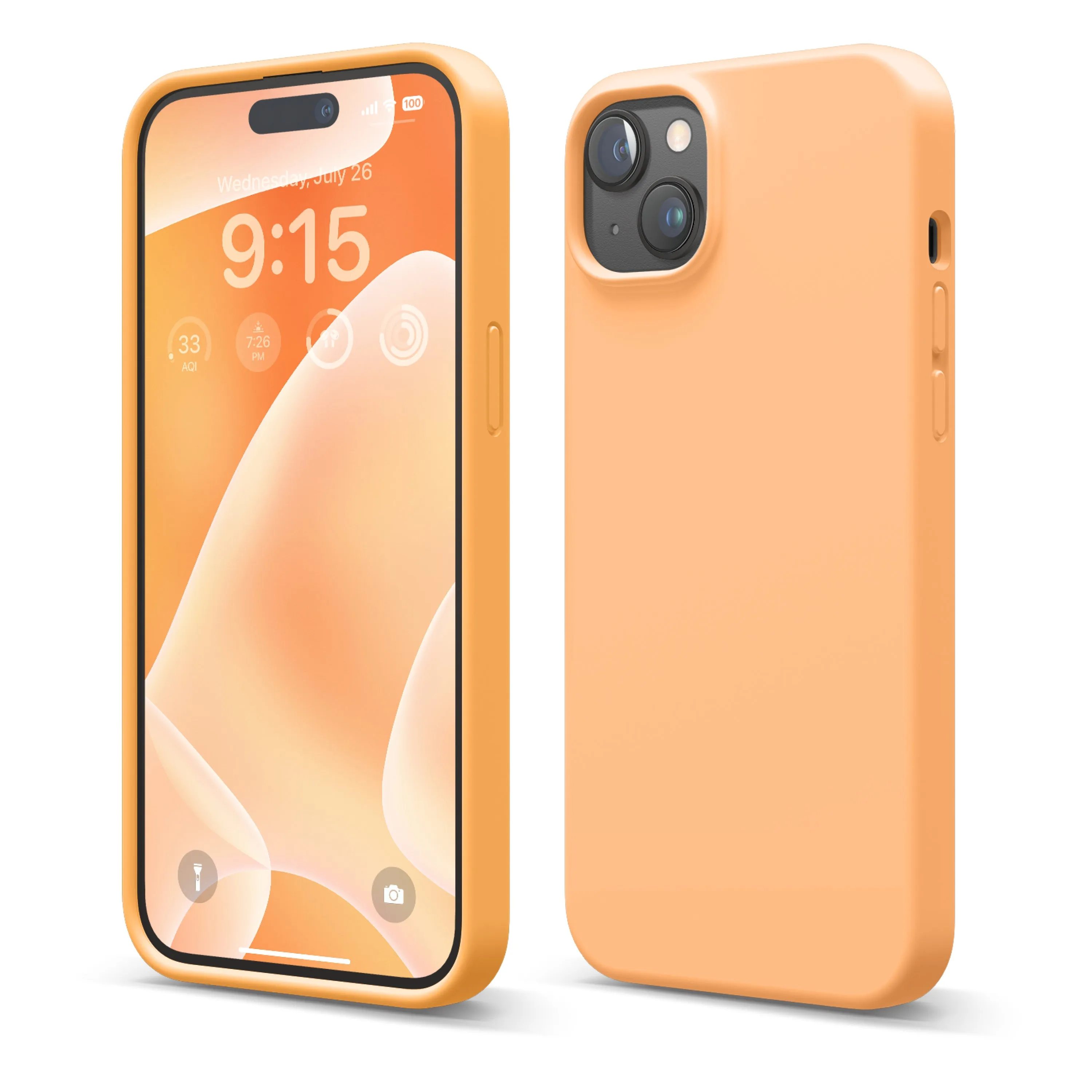 Editors Choice Premium Silicone Case for iPhone 15 Plus  Stylish & Comfortable