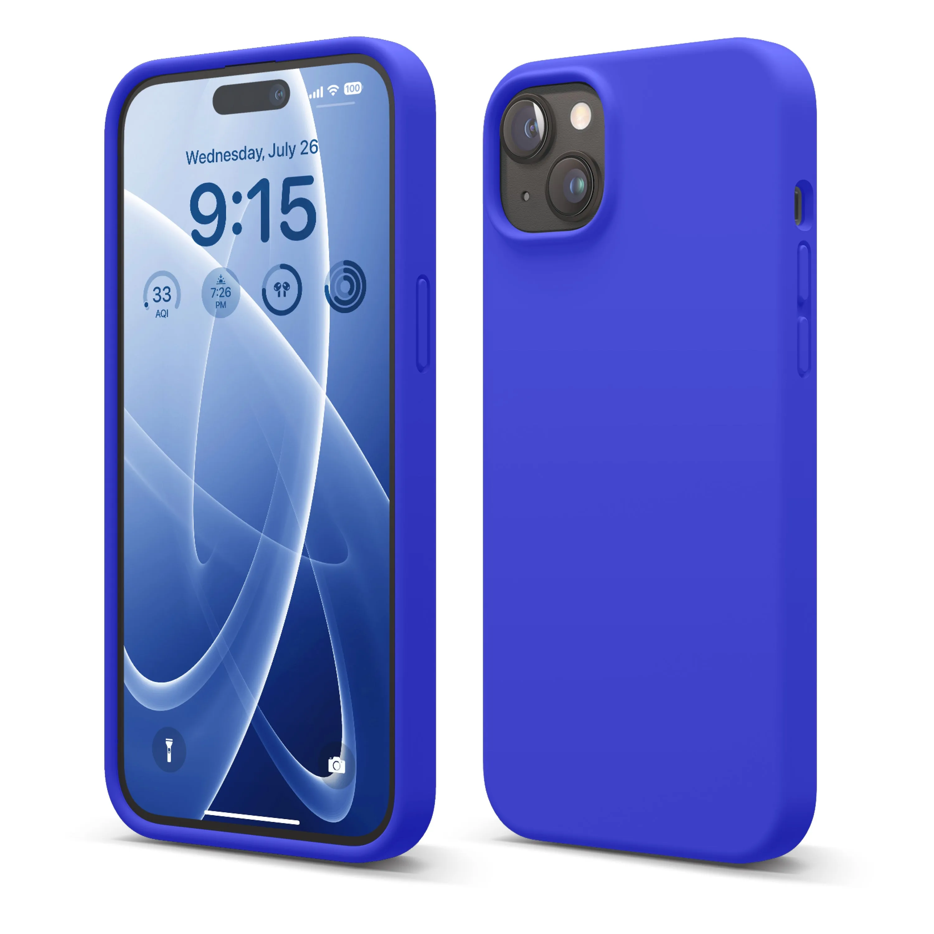 Editors Choice Premium Silicone Case for iPhone 15 Plus  Stylish & Comfortable