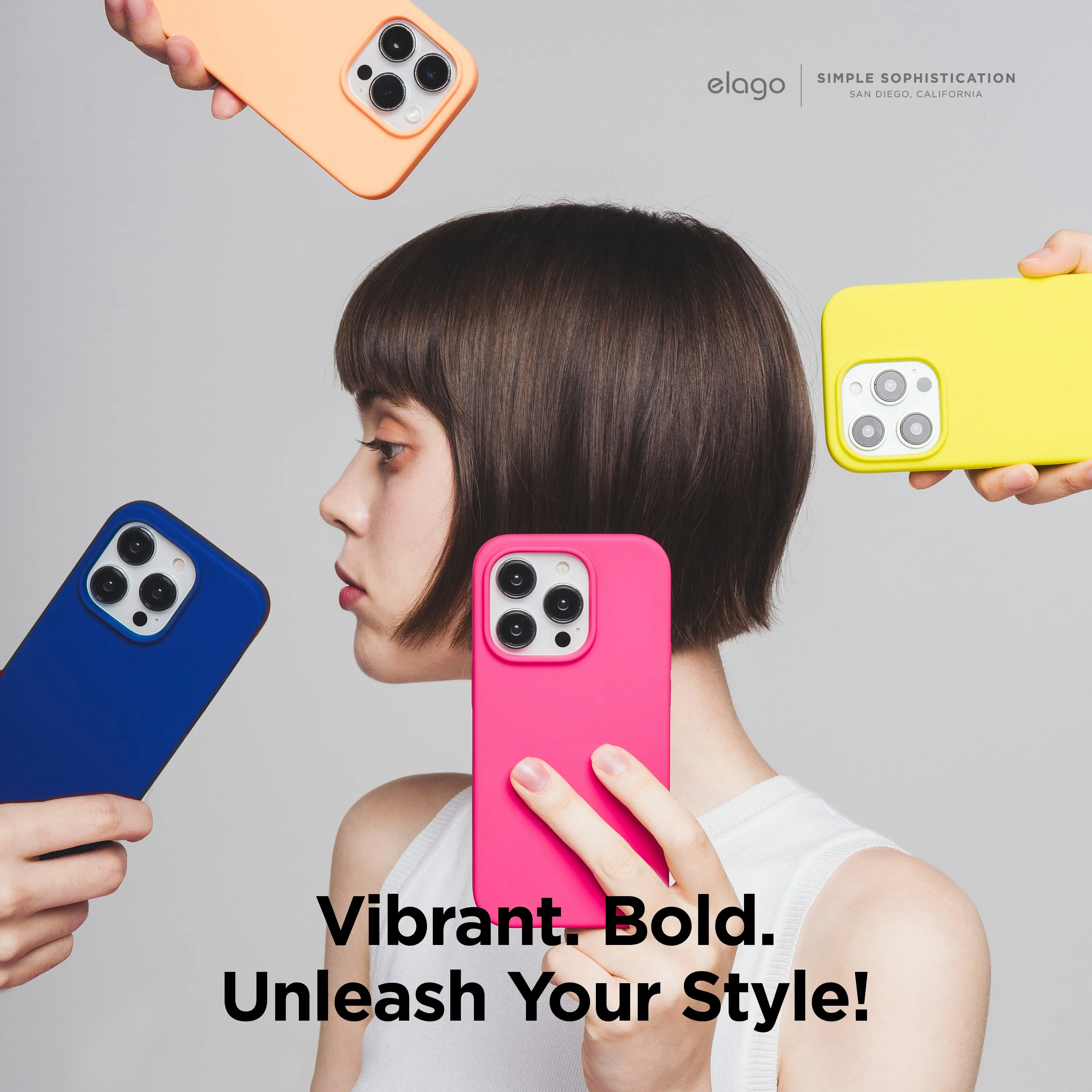 Editors Choice Premium Silicone Case for iPhone 15 Plus  Stylish & Comfortable