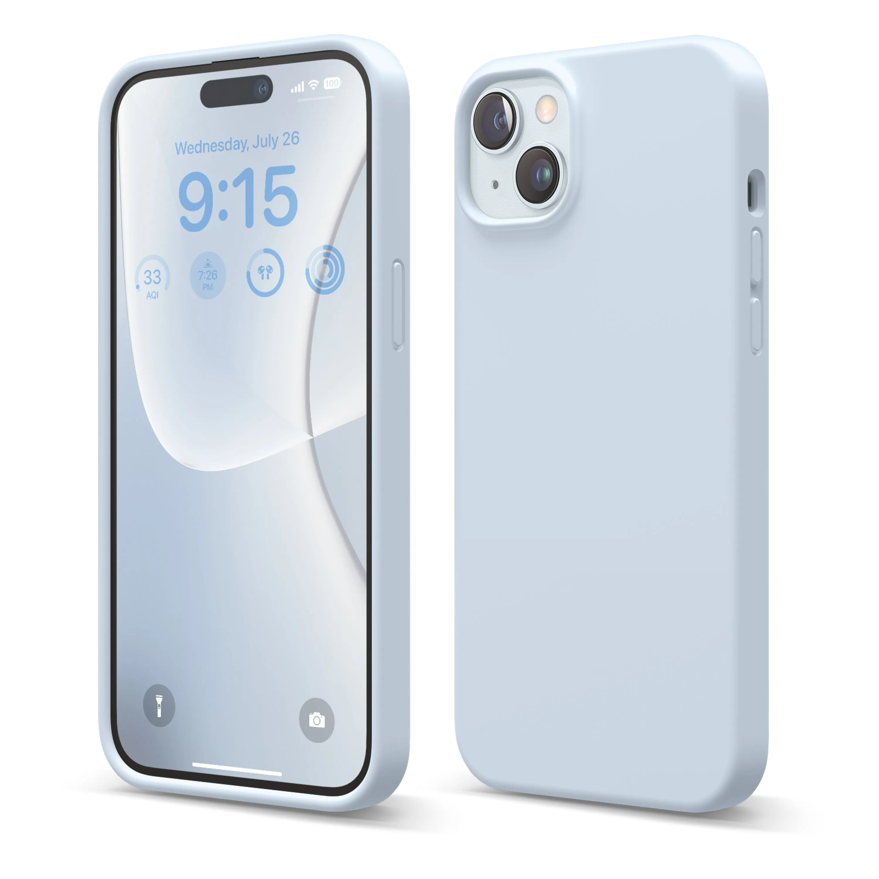 Editors Choice Premium Silicone Case for iPhone 15 Plus  Stylish & Comfortable