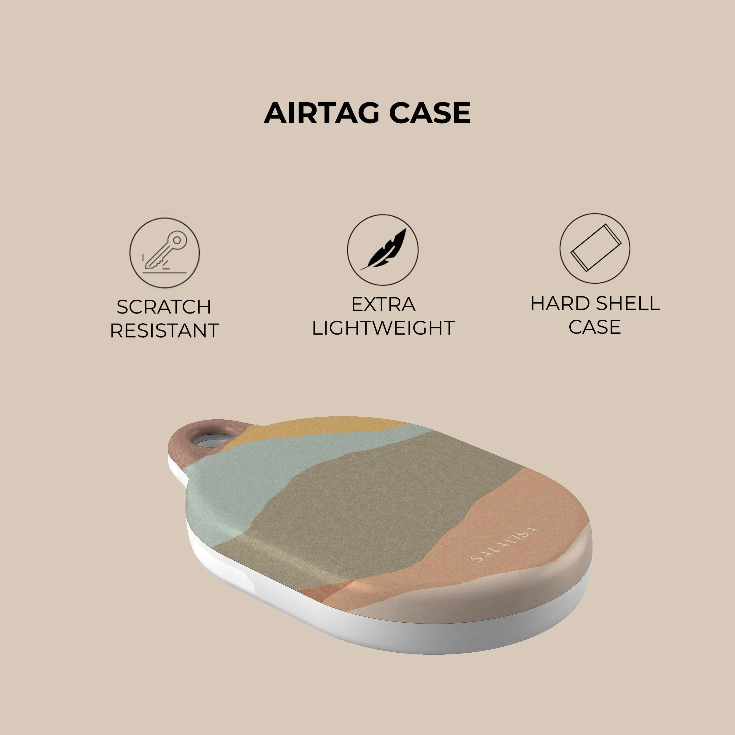 Editors Choice Pure Layers AirTag Holder  Stylish & Comfortable