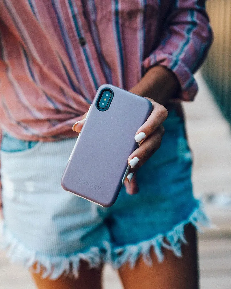 Editors Choice Purple Taupe on Nude | Ultra-Protective Bold Case  Almost Sold Out!