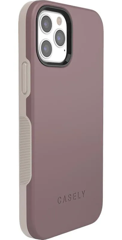 Editors Choice Purple Taupe on Nude | Ultra-Protective Bold Case  Almost Sold Out!