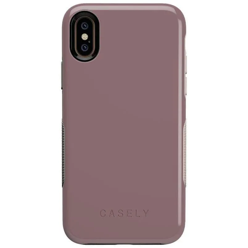 Editors Choice Purple Taupe on Nude | Ultra-Protective Bold Case  Almost Sold Out!