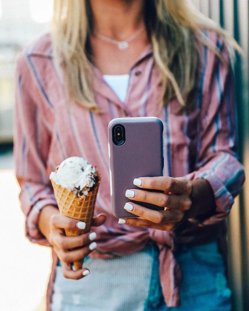Editors Choice Purple Taupe on Nude | Ultra-Protective Bold Case  Almost Sold Out!