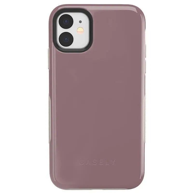 Editors Choice Purple Taupe on Nude | Ultra-Protective Bold Case  Almost Sold Out!