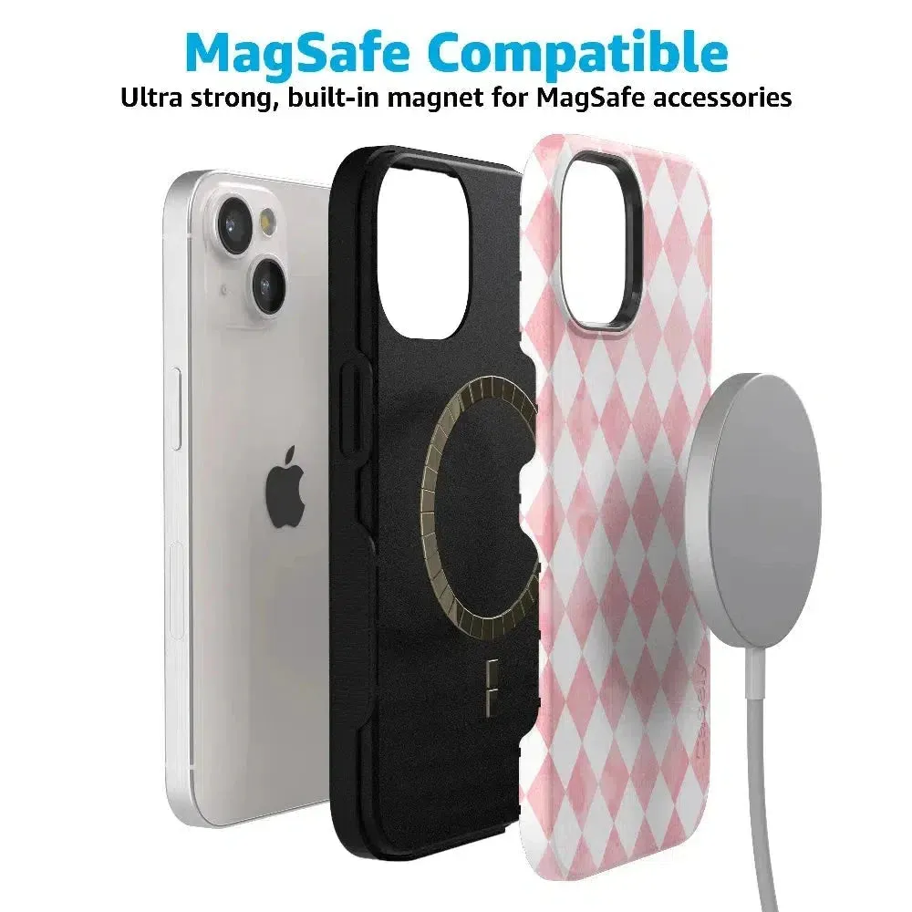 Editors Choice Queen of Diamonds | Pink Watercolor Case  Limited Stock!