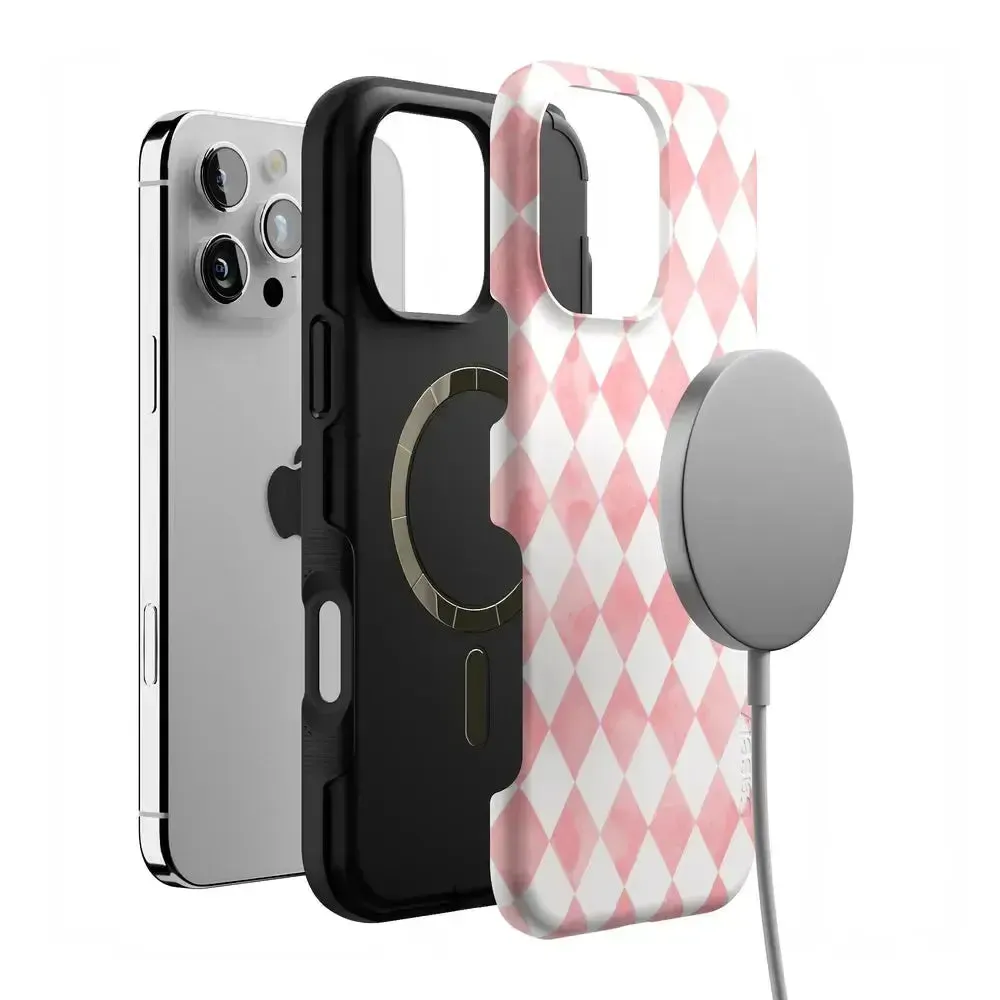 Editors Choice Queen of Diamonds | Pink Watercolor Case  Limited Stock!