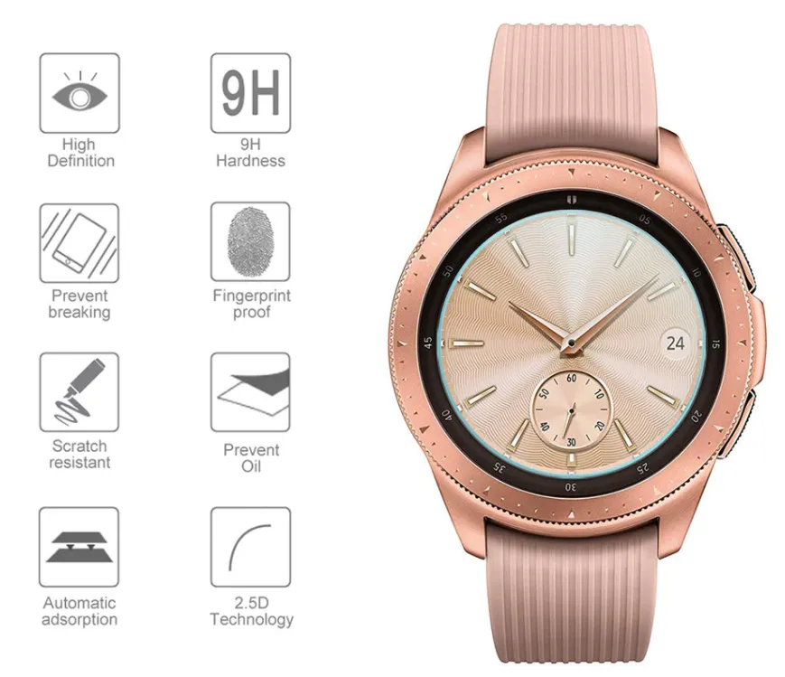 Editors Choice Samsung Galaxy Watch 42mm tempered glass  Last Few Pieces!