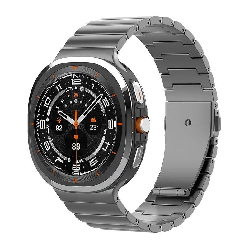 Editors Choice Samsung Galaxy Watch Ultra 'One Bead' Titanium Strap (Graphite)  Last Few Pieces!